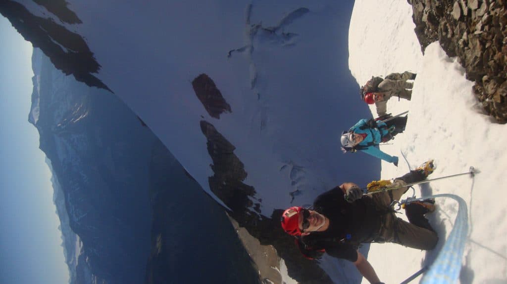 ice climbing