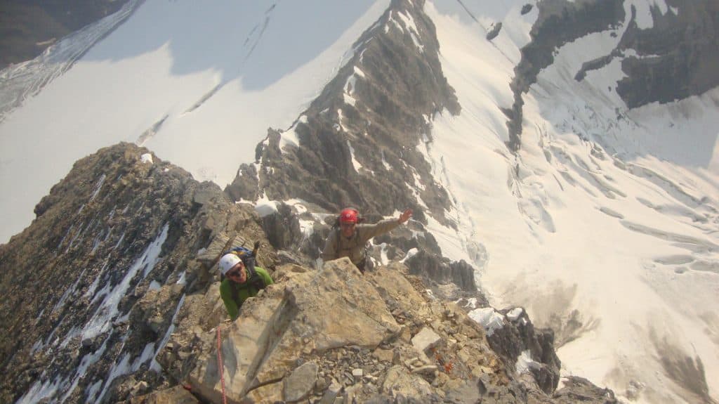 rock climbing