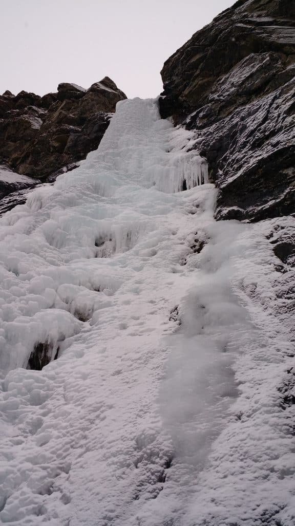 ice climbing