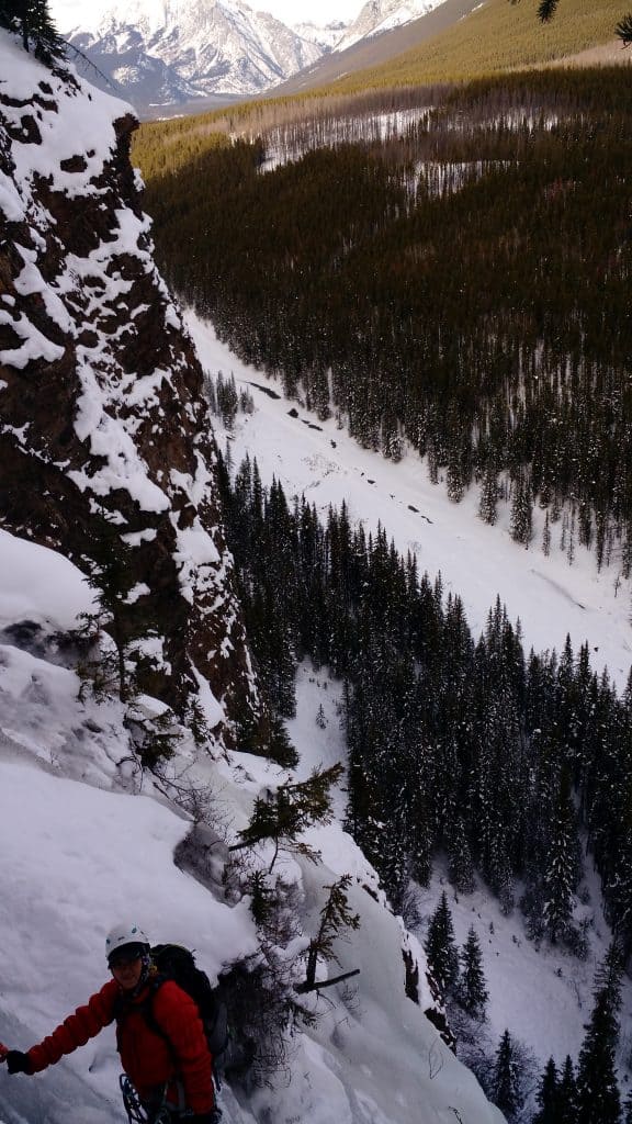 ice climbing