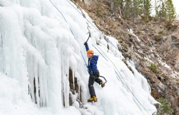 Ice Climbing with Alpine Air Adventures