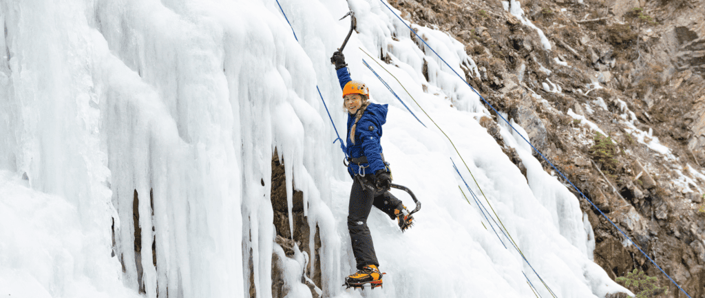 Ice Climbing Banff