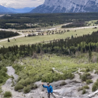 Banff rappel